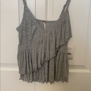 Free people gray tank brand new